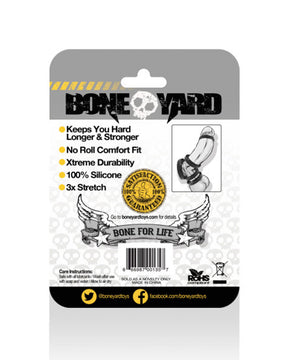 Boneyard Silicone Ring 35mm Black