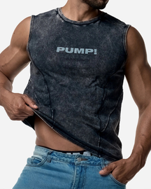 Black Washed Tank Top