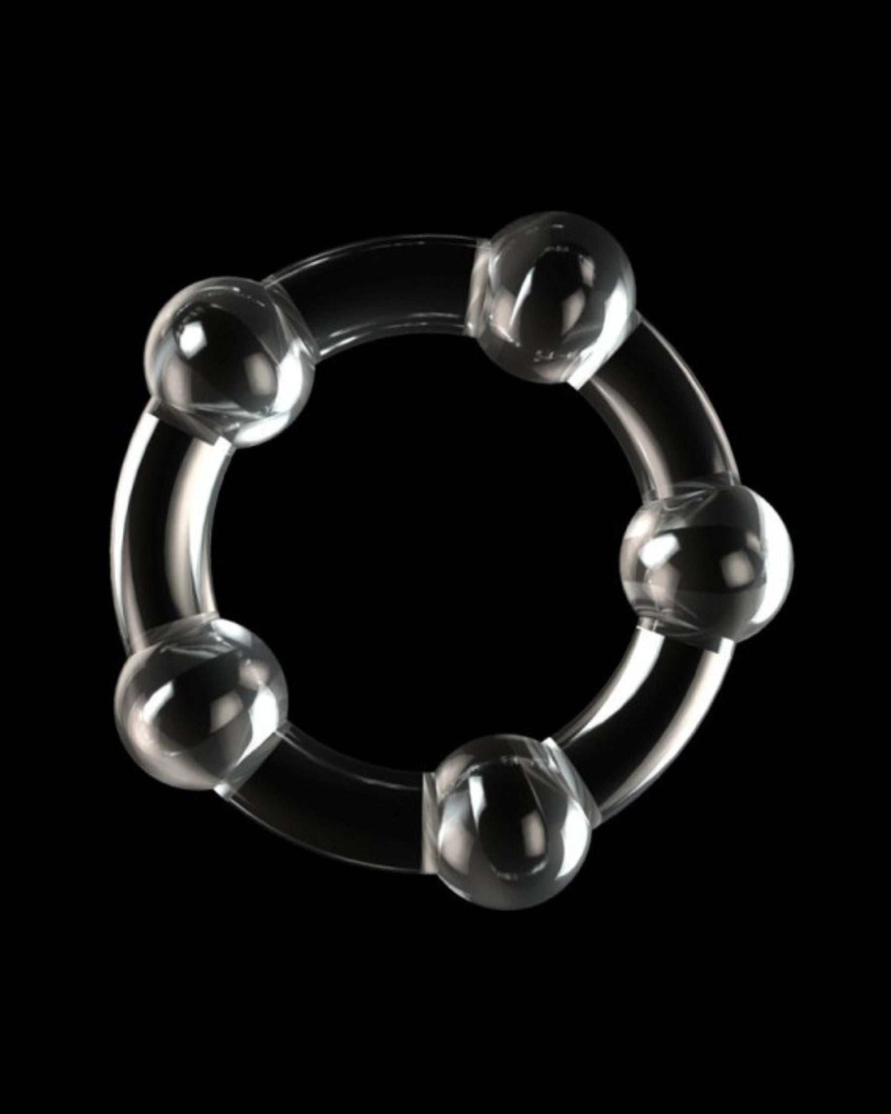 Triple Beaded Donut Ring Set