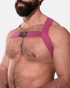 Glitter Trough Harness - Pink